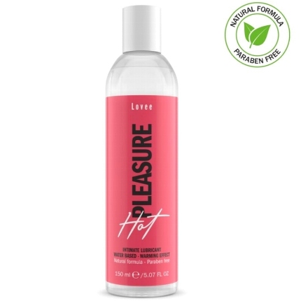 intimateline - lovee hot pleasure lubricante efecto calor 150 ml