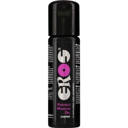 eros - kissable massage gel warming cherry 100 ml