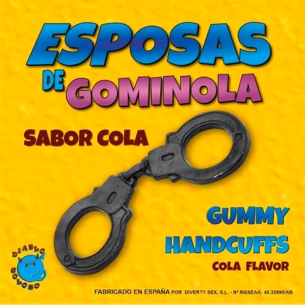 Algemas Comestíveis Diablo Gummy Cola