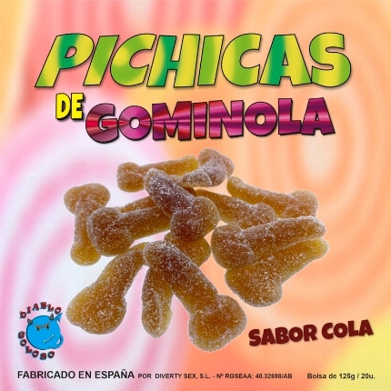 diablo goloso - cola gummy slices