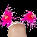 femarvi - marabou spring pito headband 6 units