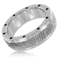 metal hard - metal ring for penis and testicles 40mm