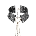 bijoux - dÉsir mÉtallique collar metlico negro