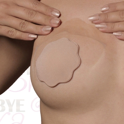 bye-bra - breasts enhancer + nipple covers sylicon cup f/h