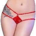 chilirose - cr 4387 panties red s/m