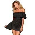 subblime - dresses short dress + thong black s/m