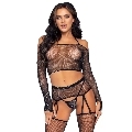 Conjunto de Lingerie Leg Avenue 4 Peças Silvina