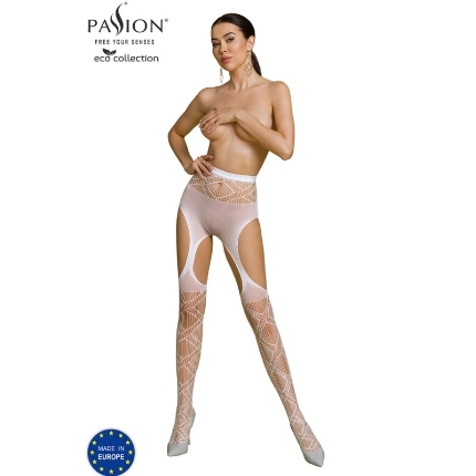 passion - eco collection bodystocking eco s005 black