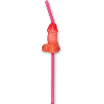 diablo picante - bag of 5 natural big penis straws