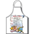 diablo picante - boyfriend menu apron spanish text