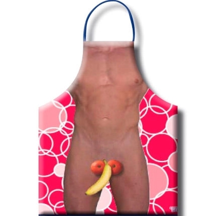 diablo picante - mens fruit apron