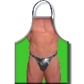 diablo picante - sexy mens apron