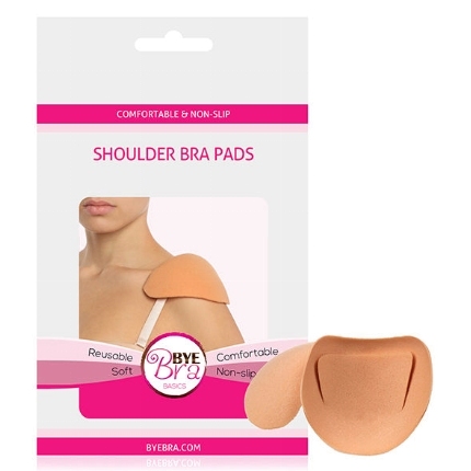 bye-bra - protectores hombro sosten beige