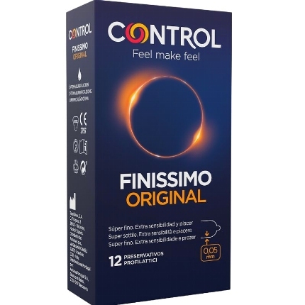 12x Preservativos Control Finíssimos Originais