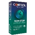 control - nonstop puntos y estrias preservativos 12 unidades