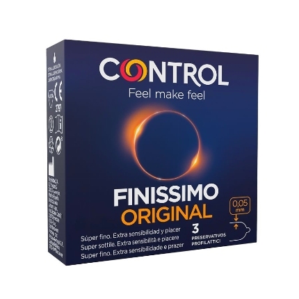 3x Preservativos Control Finissimos Original