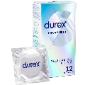 12x Preservativos Durex Extra Finos e Invisíveis