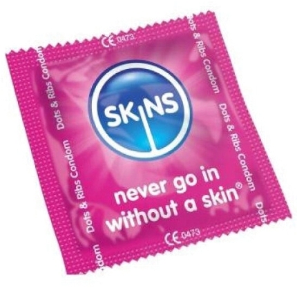 skins - condoms points strips bag 500 units