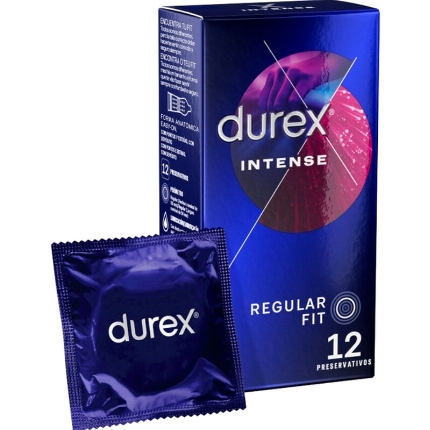 12x Preservativos Durex Orgasmo Intenso