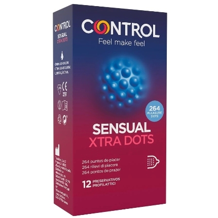 control - xtra dots 12 uds