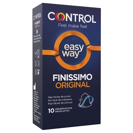 10x Preservativos Control Easy Way Finissimo 