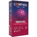 control - spike condoms with conical points 12 units