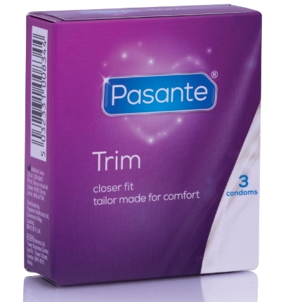 3x Preservativos Pasante Ultra Finos Trim Ms