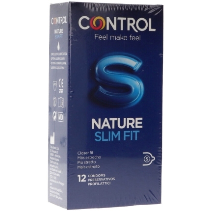 12x Preservativos Control Nature Slim Fit