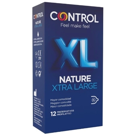 12x Preservativos Control Natural XL