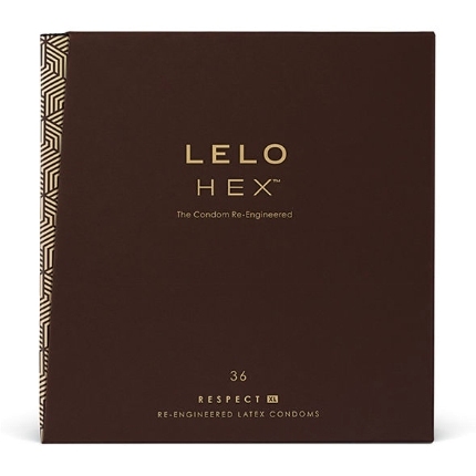 lelo - hex condoms respect xl 36 pack