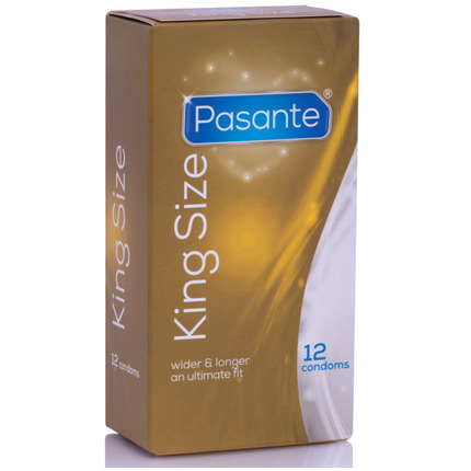 pasante - condoms king ms long and width 12 units