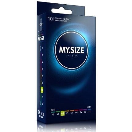 my size - pro condoms 49 mm 10 units