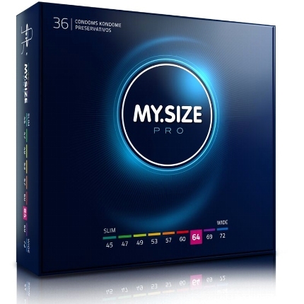 my size - pro condoms 64 mm 36 units