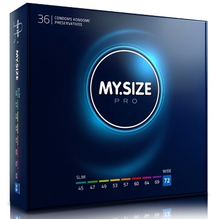 my size - pro condoms 72 mm 36 units