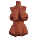 Masturbador Pdx Plus Perfect Dorso de Mulher com Tetas e Pele Castanha