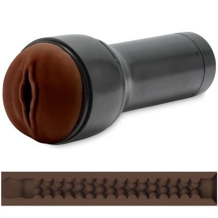 kiiroo - feel stroker masturbador estimulador - marron oscuro