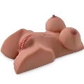 pdx plus - torso masturbador femenino doble entrada caramelo