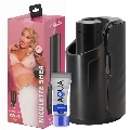 kiiroo - keon + feel nicolette shea stroker + lubricante aqua quality 50 ml