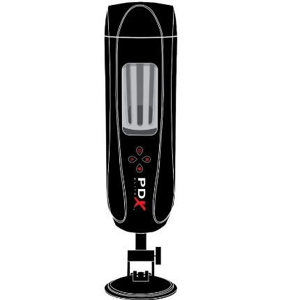 Masturbador Pdx Elite Stroker Ultimate Milker 2 com Vibração e Rotação