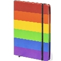 pride - bloc de notas 15 x 21 bandera lgbt