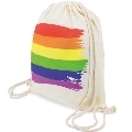 Mochila de Algodão Bandeira LGBT