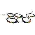 pride - lgbt flag beaded bracelet