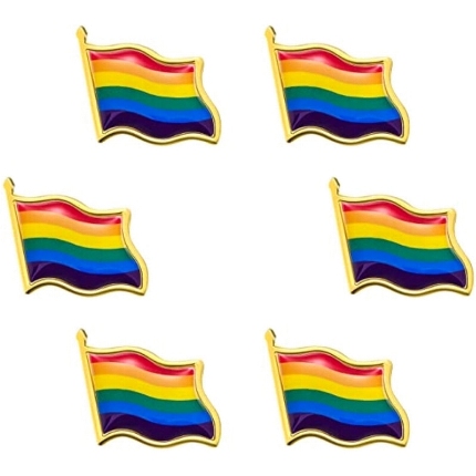 pride - lgbt flag pin