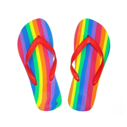 pride - chanclas 38-39 eur bandera lgbt