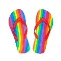 pride - chanclas 38-39 eur bandera lgbt