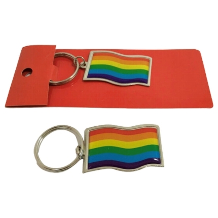 pride - lgbt flag keychain