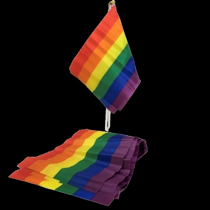 pride - lgbt flag small flag banner