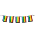 pride - lgbt flag strip 10 meters.