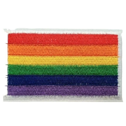 pride - parche cuadrado bandera lgtb