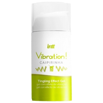 intt - powerful intimate stimulant caipirinha liquid vibrator gel 15 ml